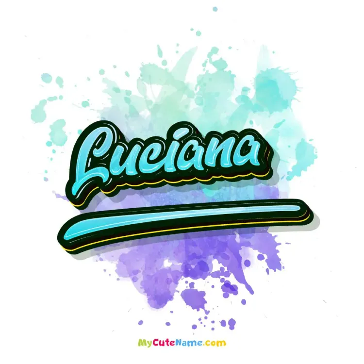 cover art for Luciana meaning 