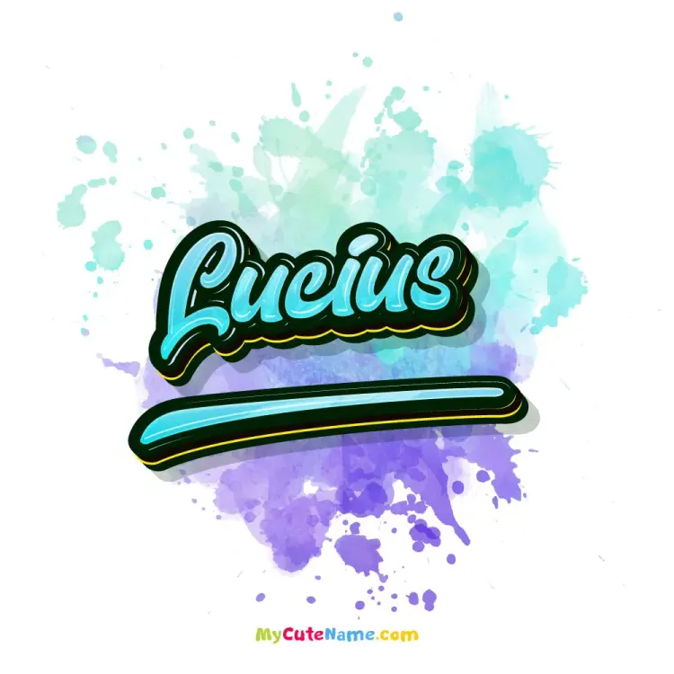 cover art for Lucius meaning 