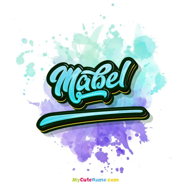 cover art for Mabel meaning 