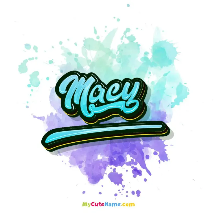 cover art for Macy meaning 