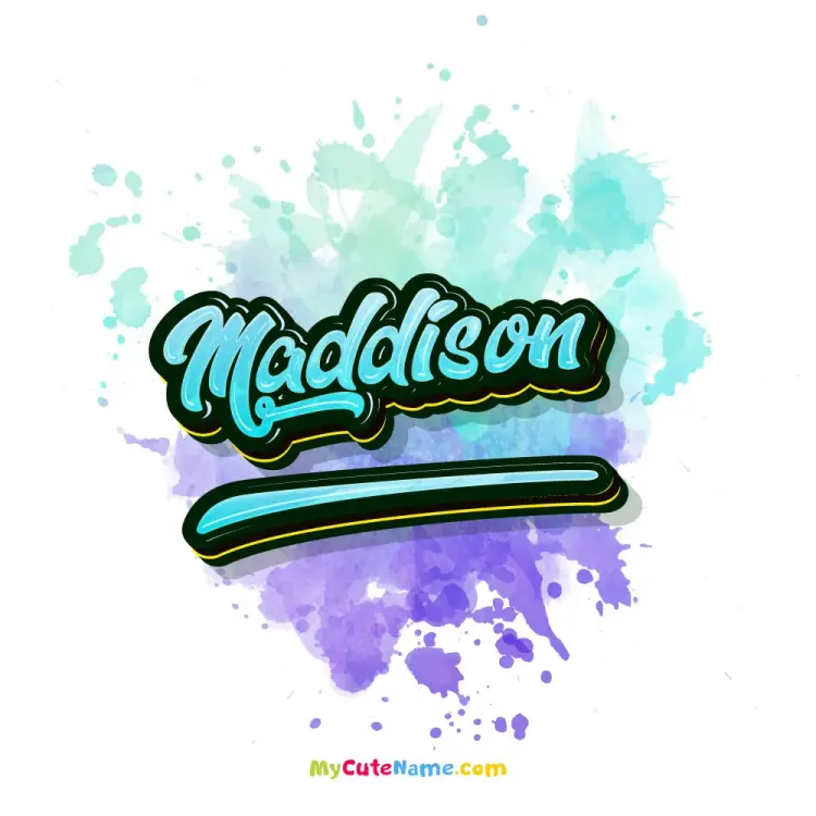 cover art for Maddison meaning 