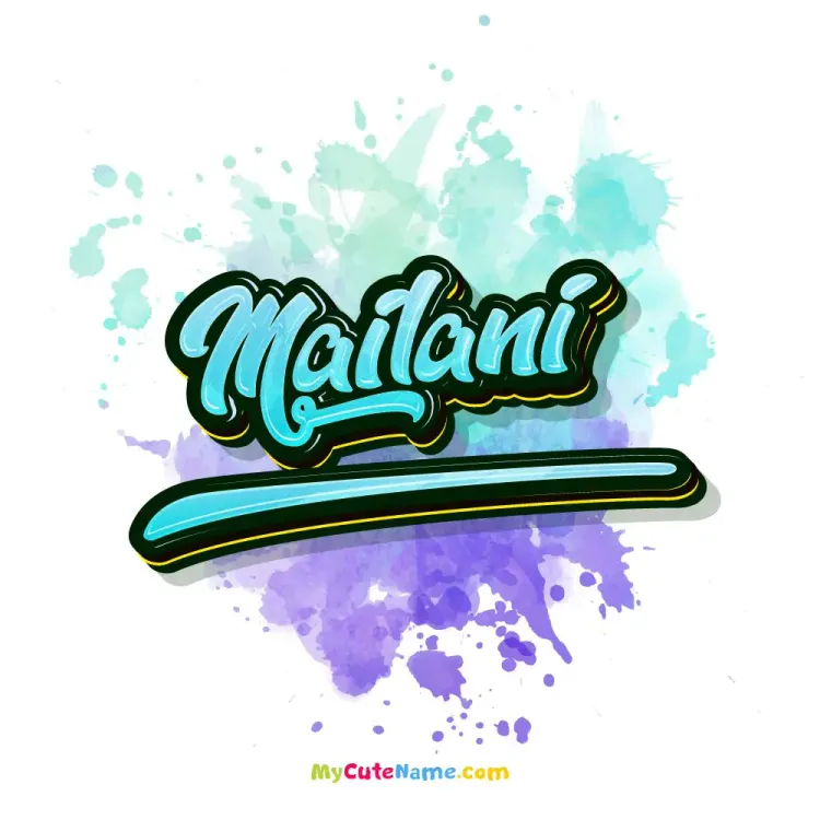 cover art for mailani meaning