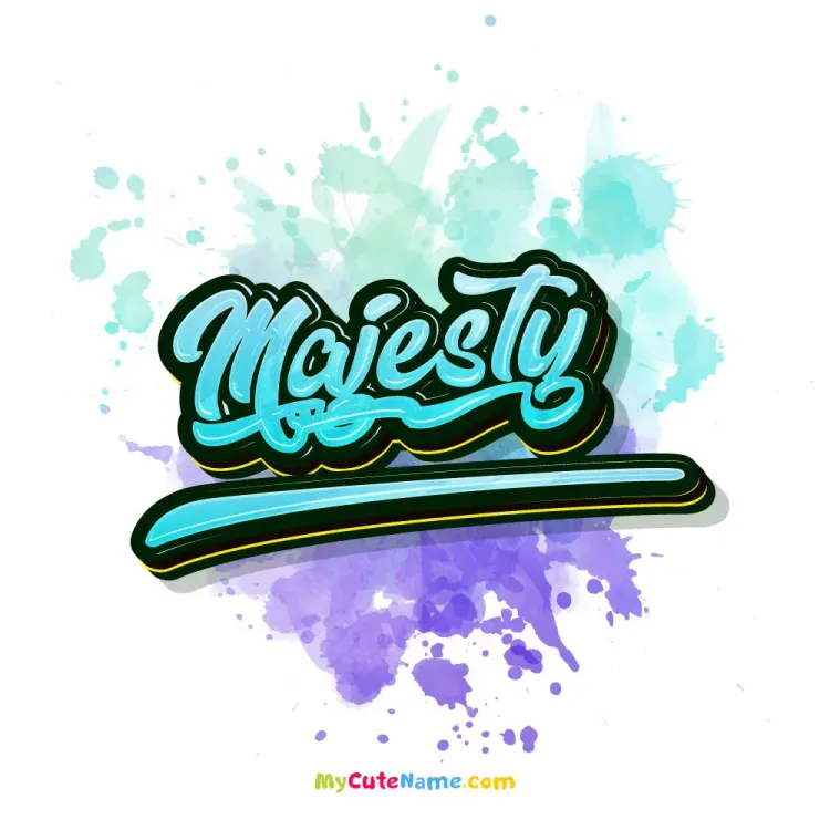 cover art for Majesty meaning 