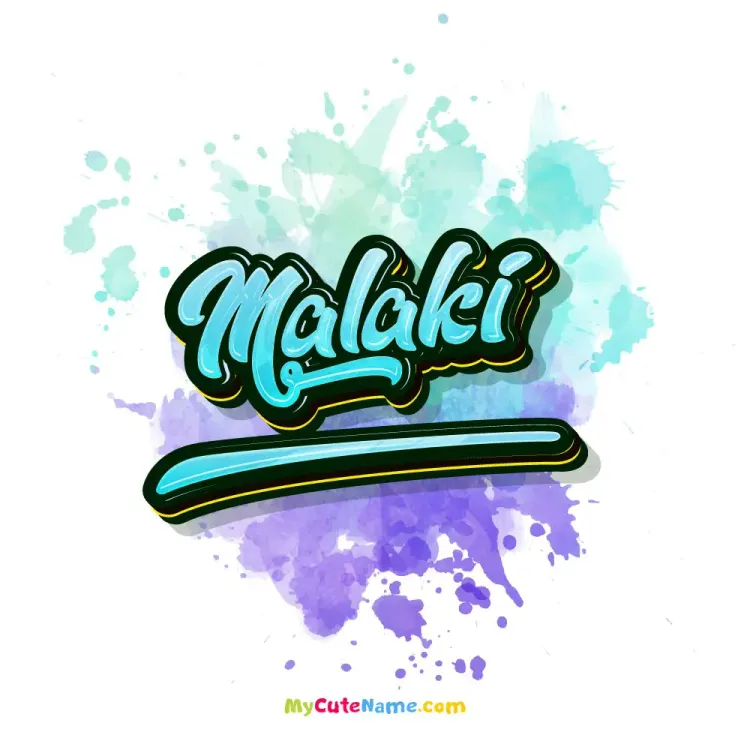 cover art for Malaki meaning 