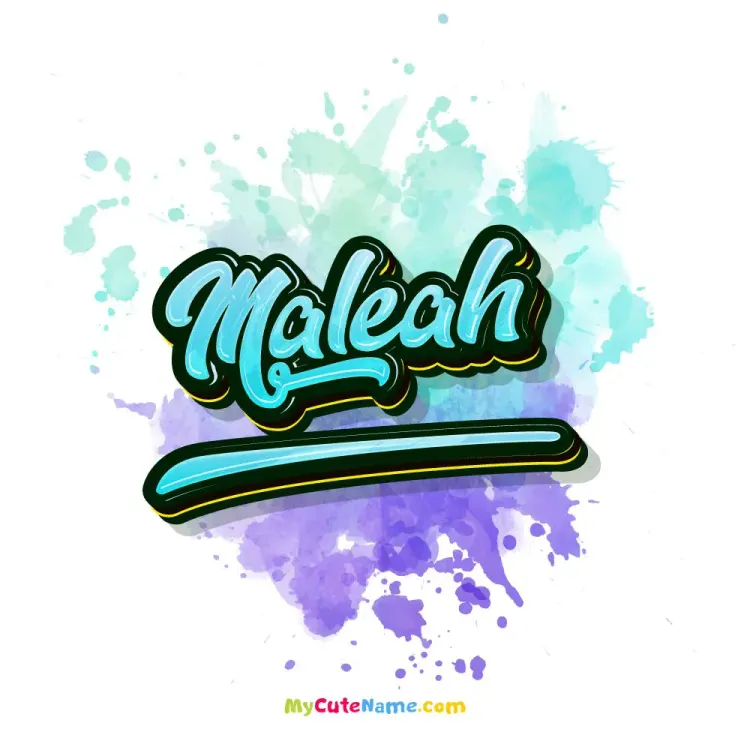 cover art for Maleah meaning 