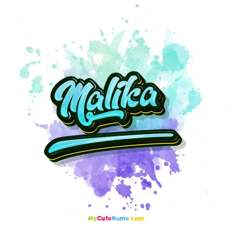 cover art for Malika meaning 