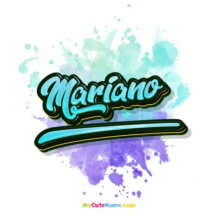 cover art for Mariano meaning 