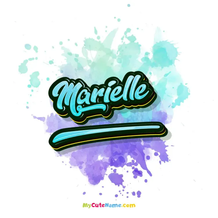 cover art for Marielle meaning 