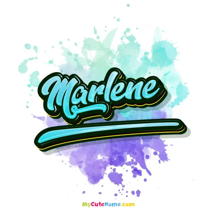 cover art for Marlene meaning 