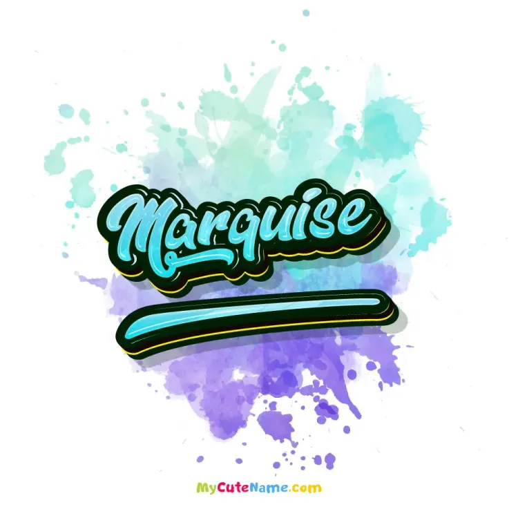 cover art for Marquise meaning 