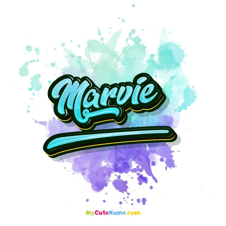 cover art for marvie meaning 
