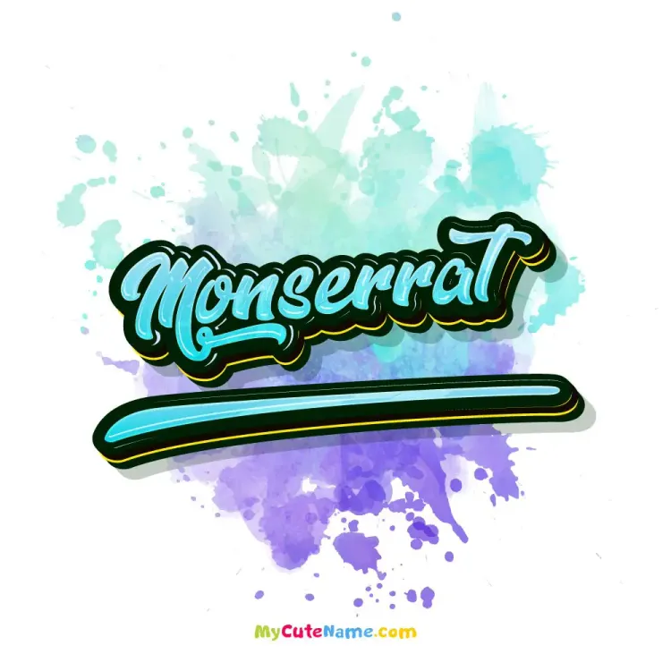 cover art for Monserrat meaning 