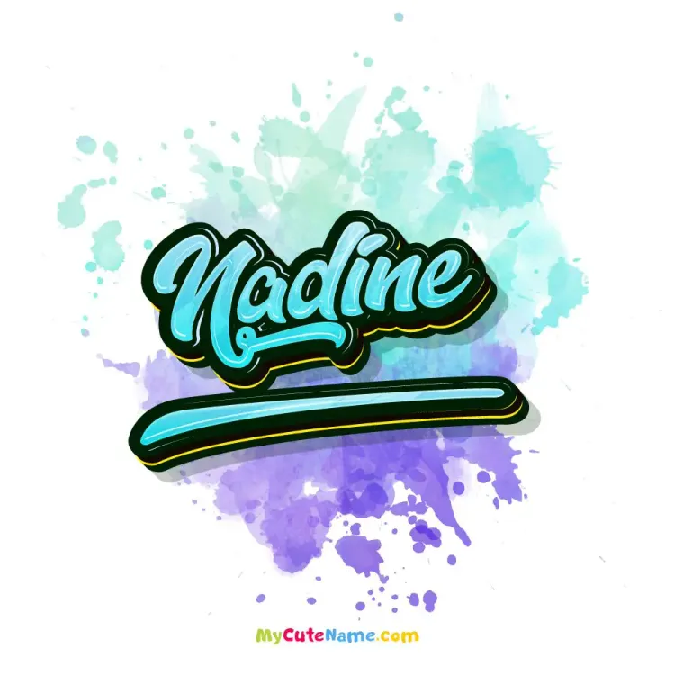 cover art for Nadine meaning 