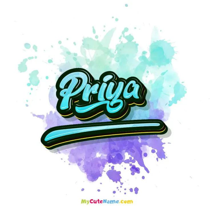 cover art for Priya meaning 