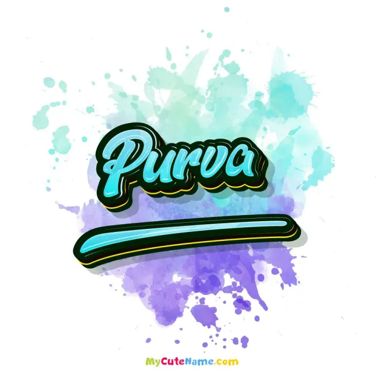 cover art for purva meaning