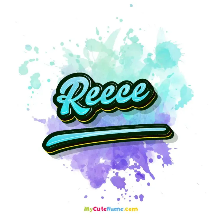 cover art for Reece meaning 