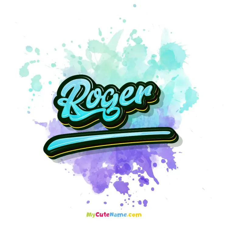 cover art for Roger meaning 