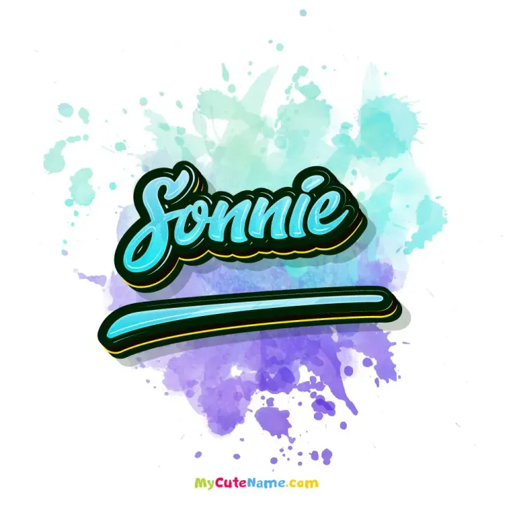 cover art for sonnie meaning 