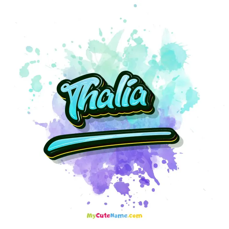 cover art for Thalia meaning 