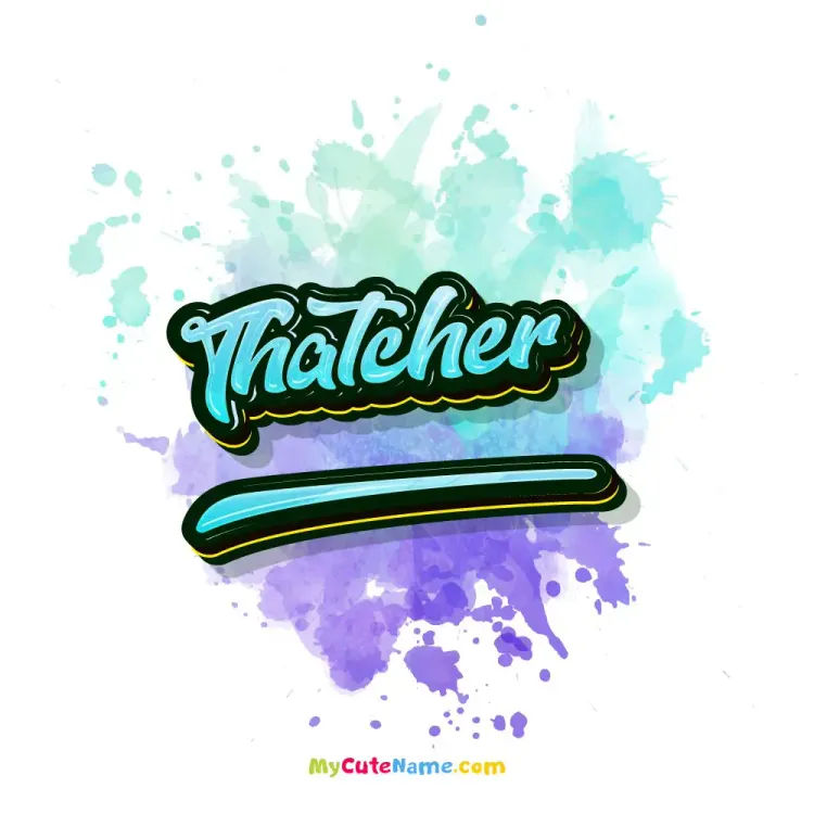 cover art for Thatcher meaning 