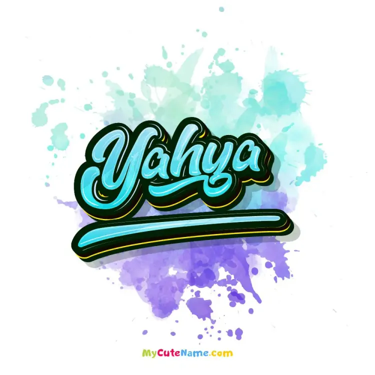 cover art for Yahya meaning 