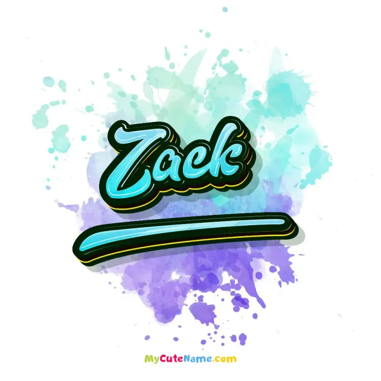 cover art for Zack meaning 