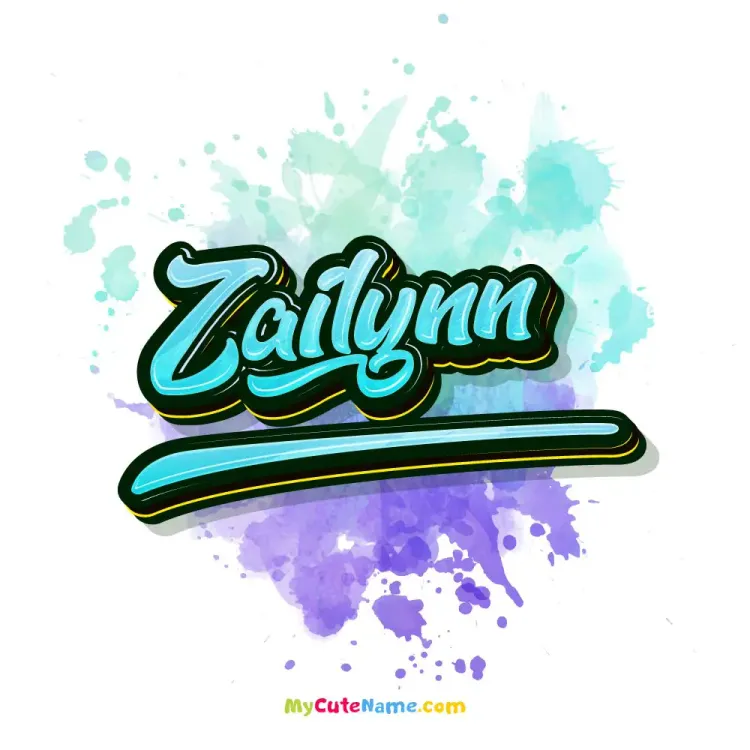 cover art for Zailynn meaning 