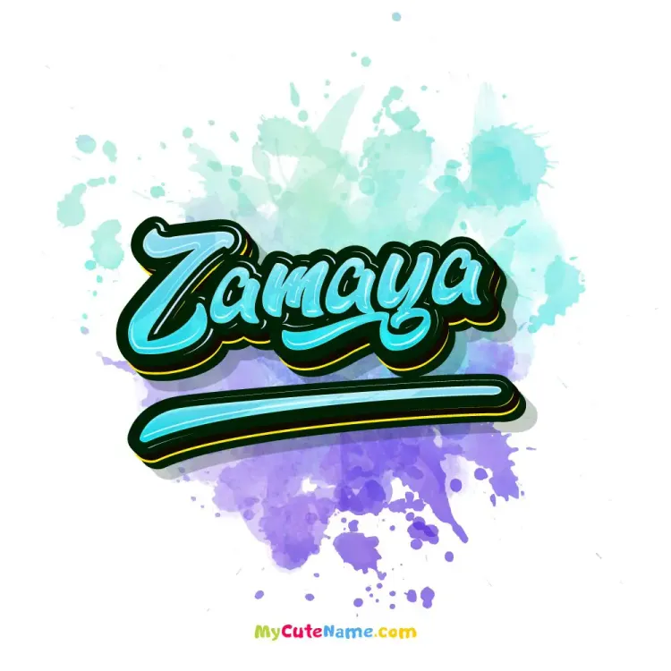 cover art for zamaya meaning