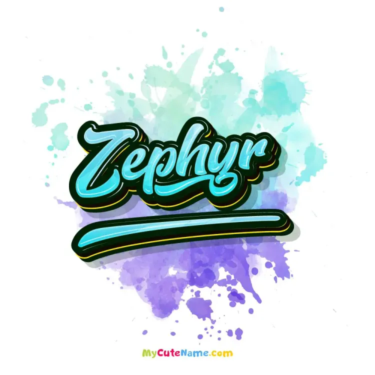 cover art for Zephyr meaning 