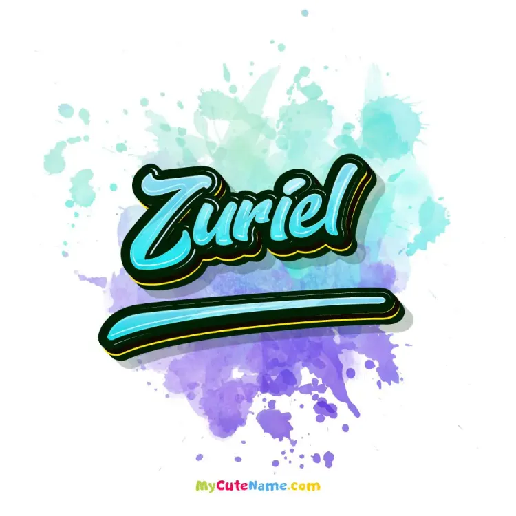 cover art for Zuriel meaning 