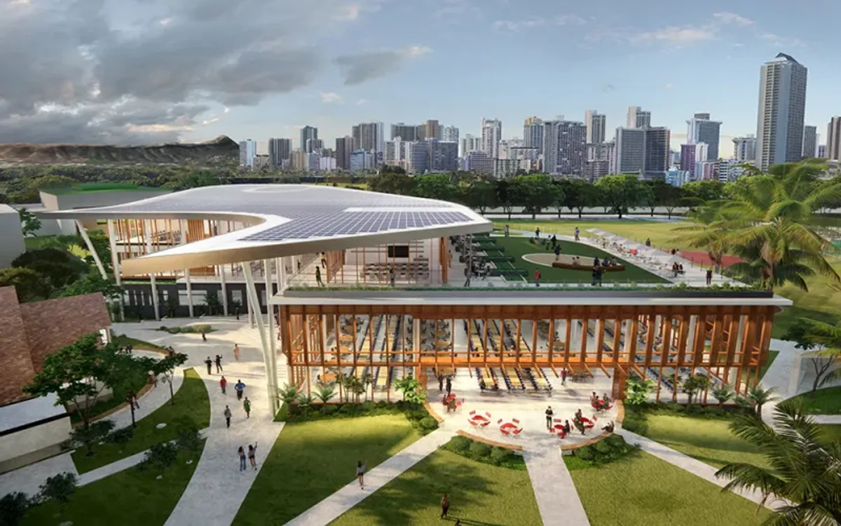 cover art for The Arrillaga Student Center