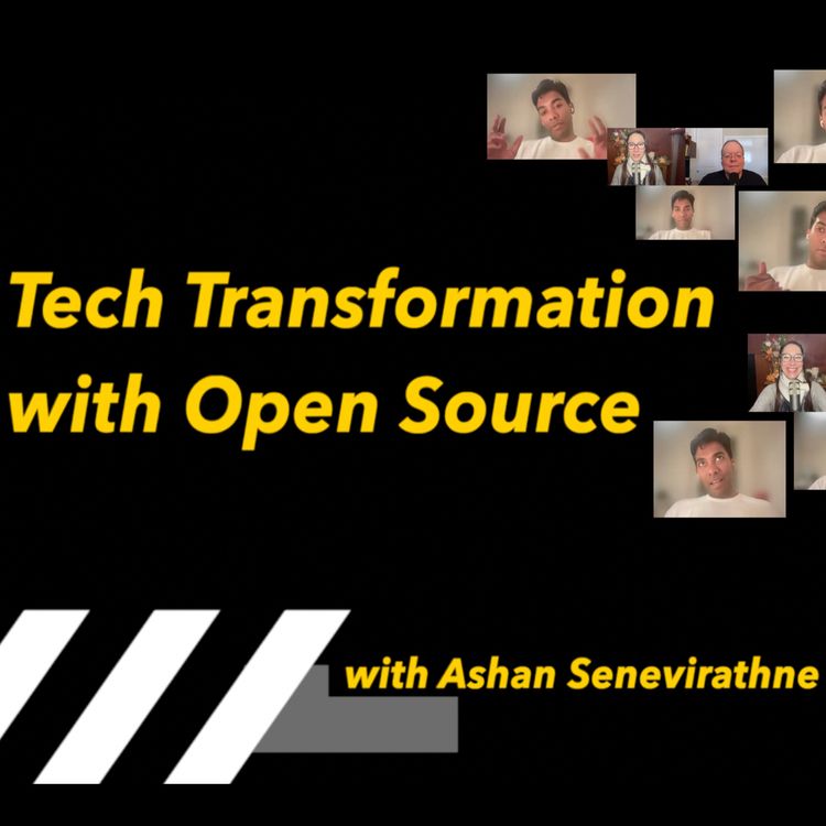 cover art for Tech Transformation with Open Source