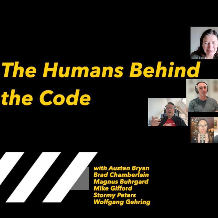 cover art for The Humans Behind the Code