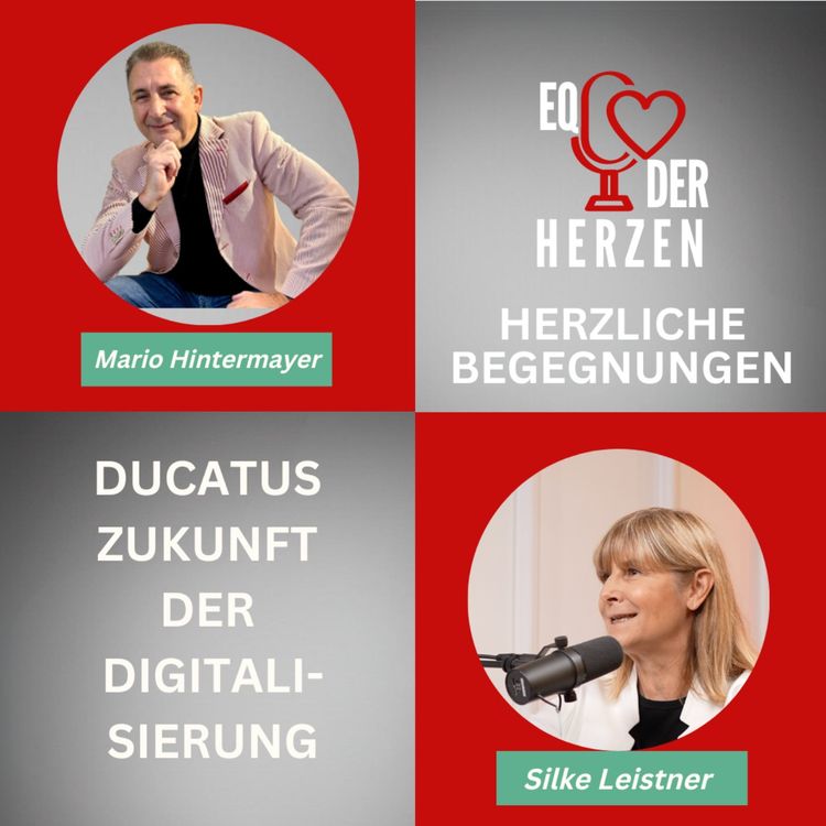 cover art for "Die Zukunft der Digitalisierung mit Ducatus" - eine Herzliche Begegnung mit Silke Leistner