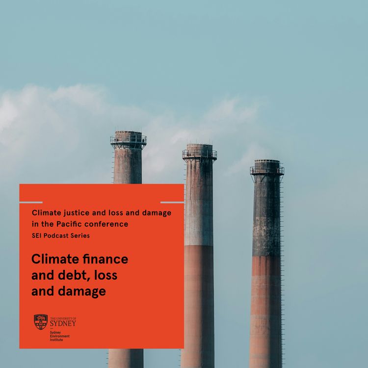 cover art for Climate finance and debt, loss and damage (Climate justice and loss and damage in the Pacific conference)