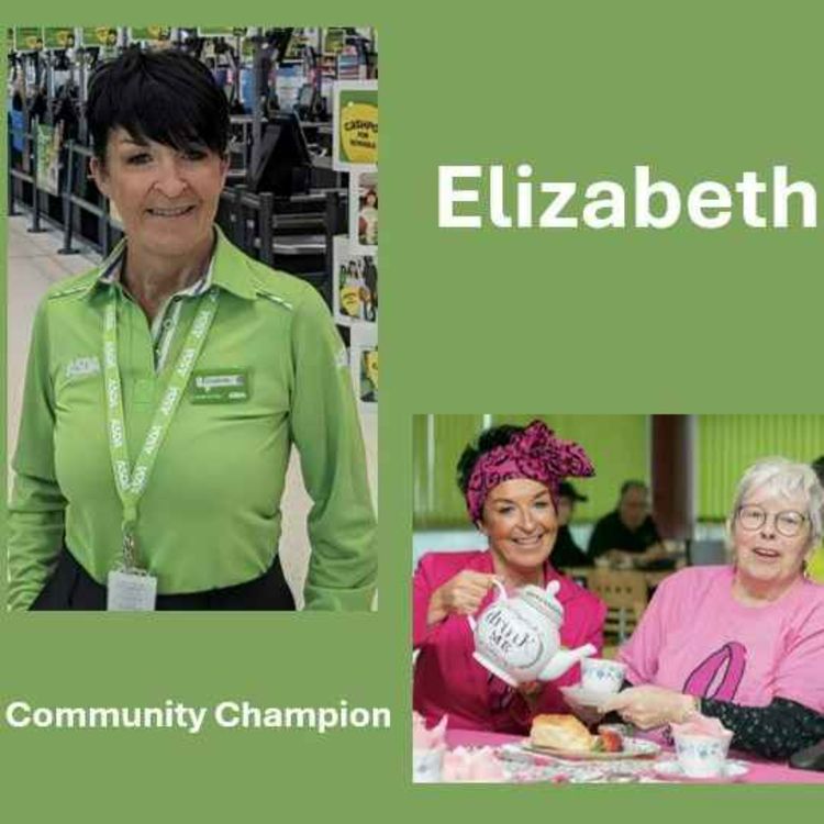 cover art for Elizabeth - A Community Champion talks about her work
