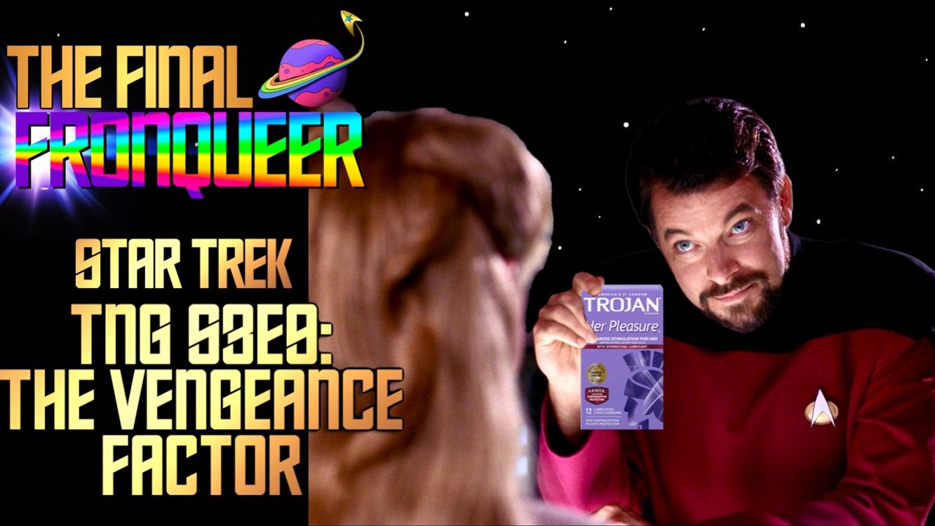 cover art for The Vengeance Factor: Star Trek TNG s3e9