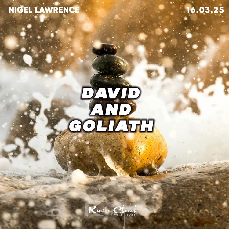 cover art for David and Goliath- Nigel Lawrence 16.03.25