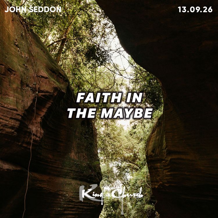 cover art for Faith In The Maybe- John Seddon 13.09.26