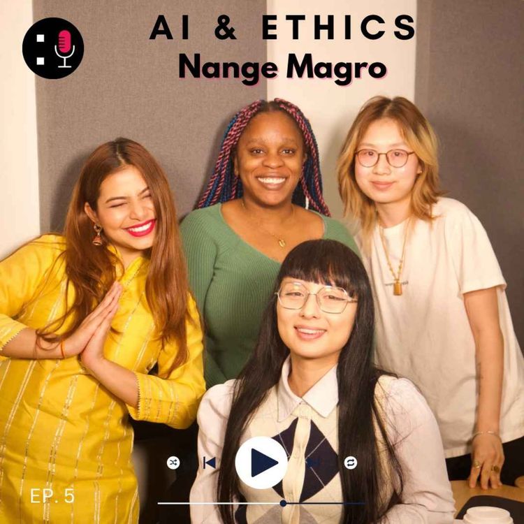 cover art for Designing Tomorrow EP 5 - AI & Ethics with Nange Magro of Dead Lotus Couture