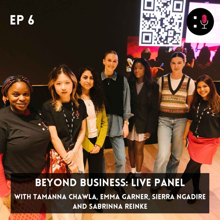 cover art for Designing Tomorrow EP 6 - Beyond Business Live Panel