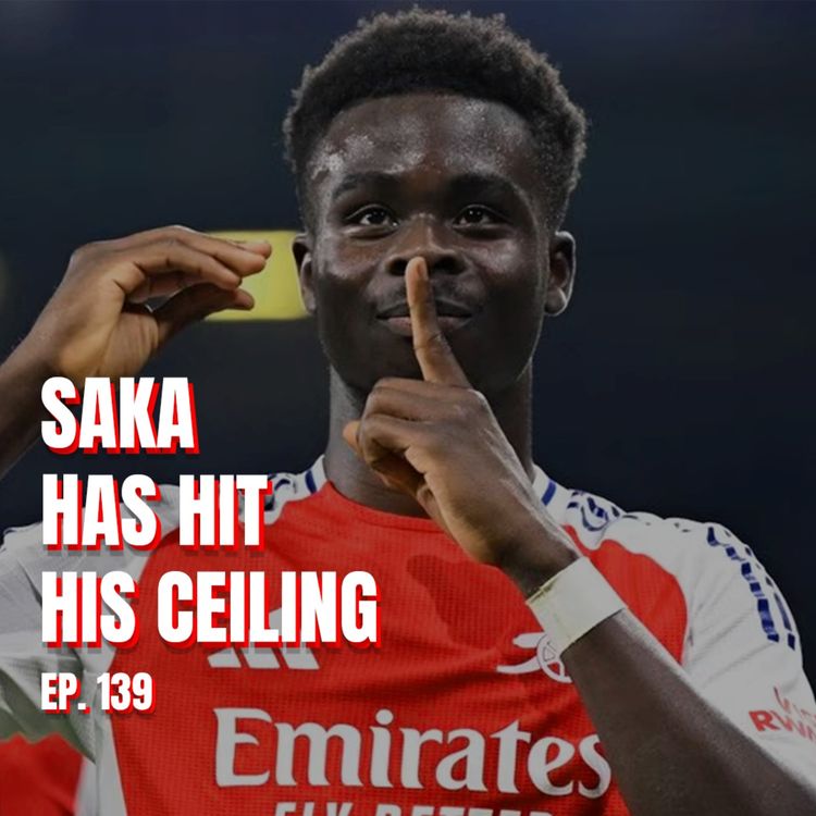 cover art for SAKA HAS HIT HIS CEILING