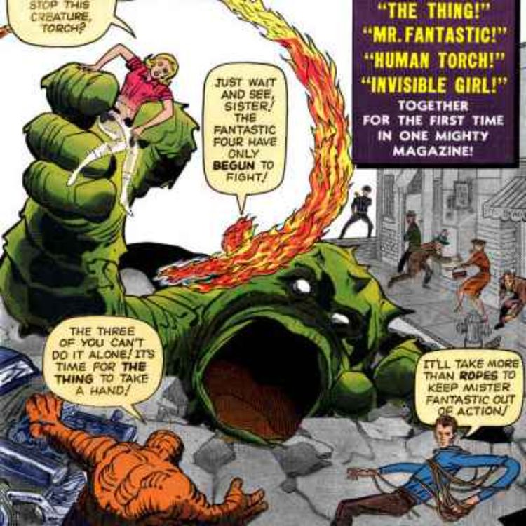 cover art for Fantastic Four Vol 1 #1-5 (part 1 or 2)
