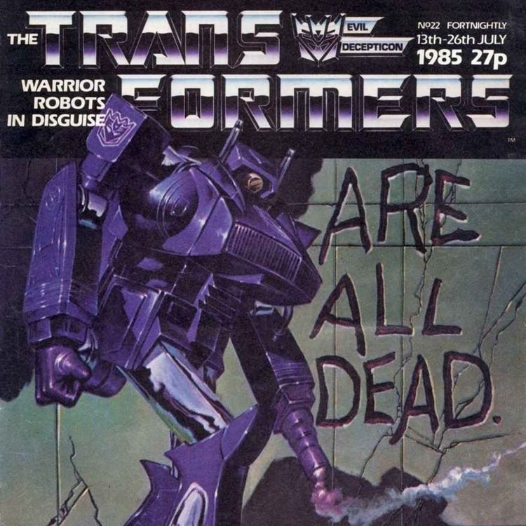 cover art for The Transformers #5-6 (Part 1 of 2)