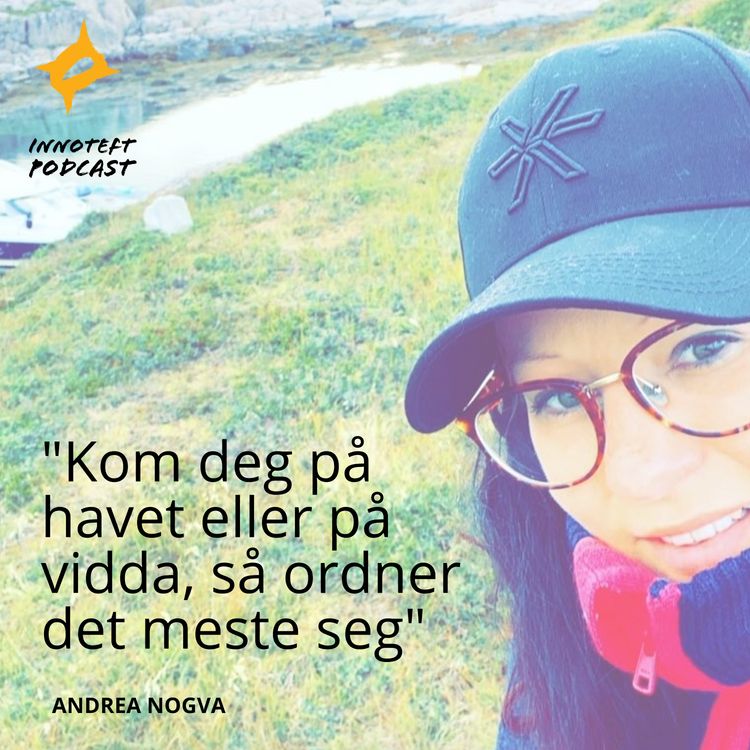 cover art for S2E23 Andrea Nogva – Ledelse uten ferdige kart