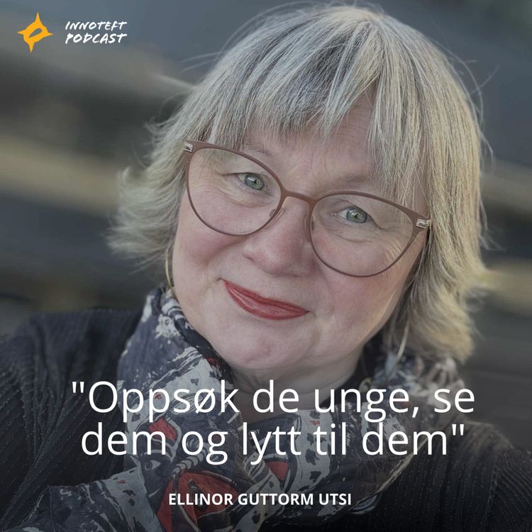 cover art for S4E9 Ellinor Guttorm Utsi, gründer av Davvi Siida "Oppsøk de unge, se dem og lytt til dem"