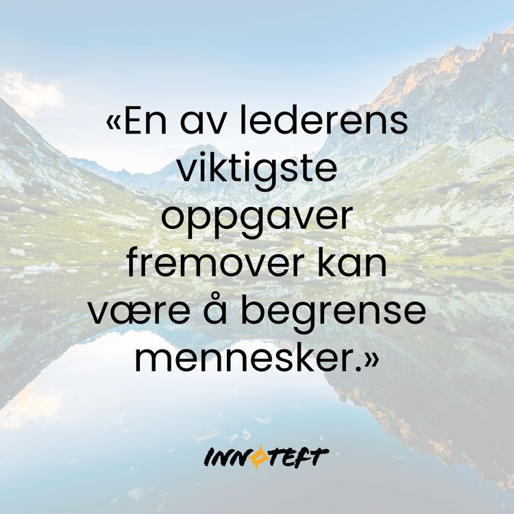 cover art for Innovasjon krever kapasitet – hvorfor ledere må hjelpe mennesker å begrense seg | Refleksjon etter Rebekka Vilu Rodén
