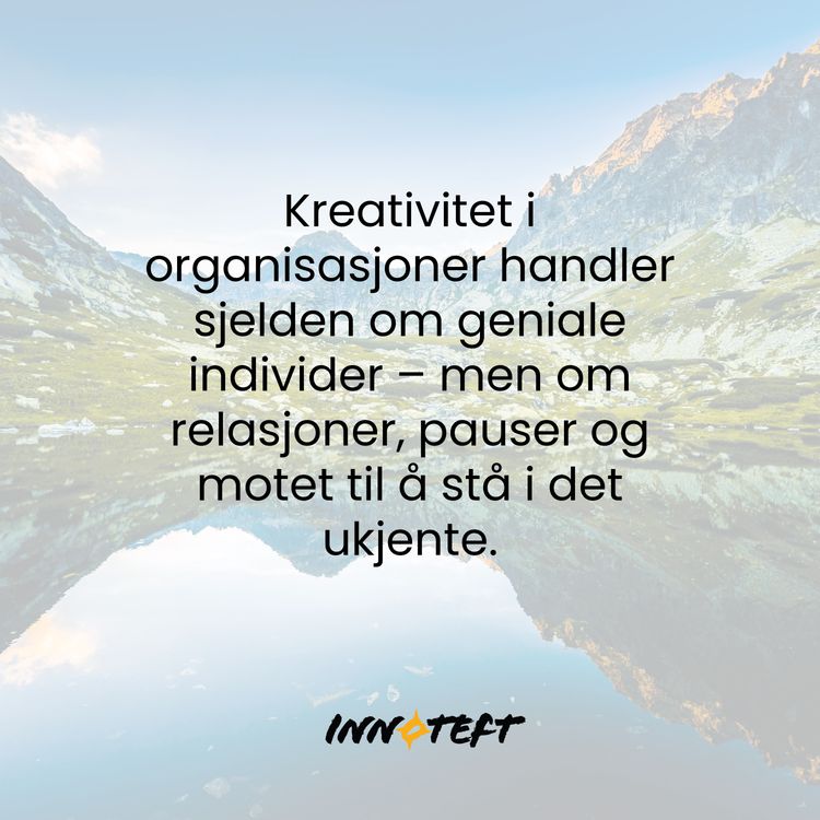 cover art for Kreativitetshelse, tåkeheimen og hvorfor innovasjon krever tid | Refleksjon etter Torild Oddane