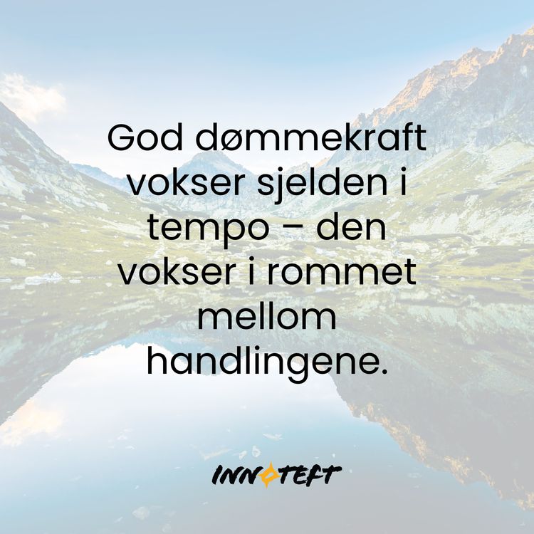 cover art for Månedsmøtet med deg selv, pust som verktøy og ledere som slipper kontrollen | Refleksjon etter Andrea Nogva