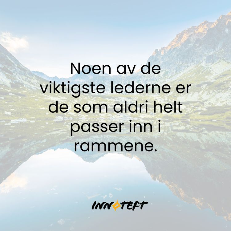 cover art for Hva ledere kan lære av å være litt «rar»